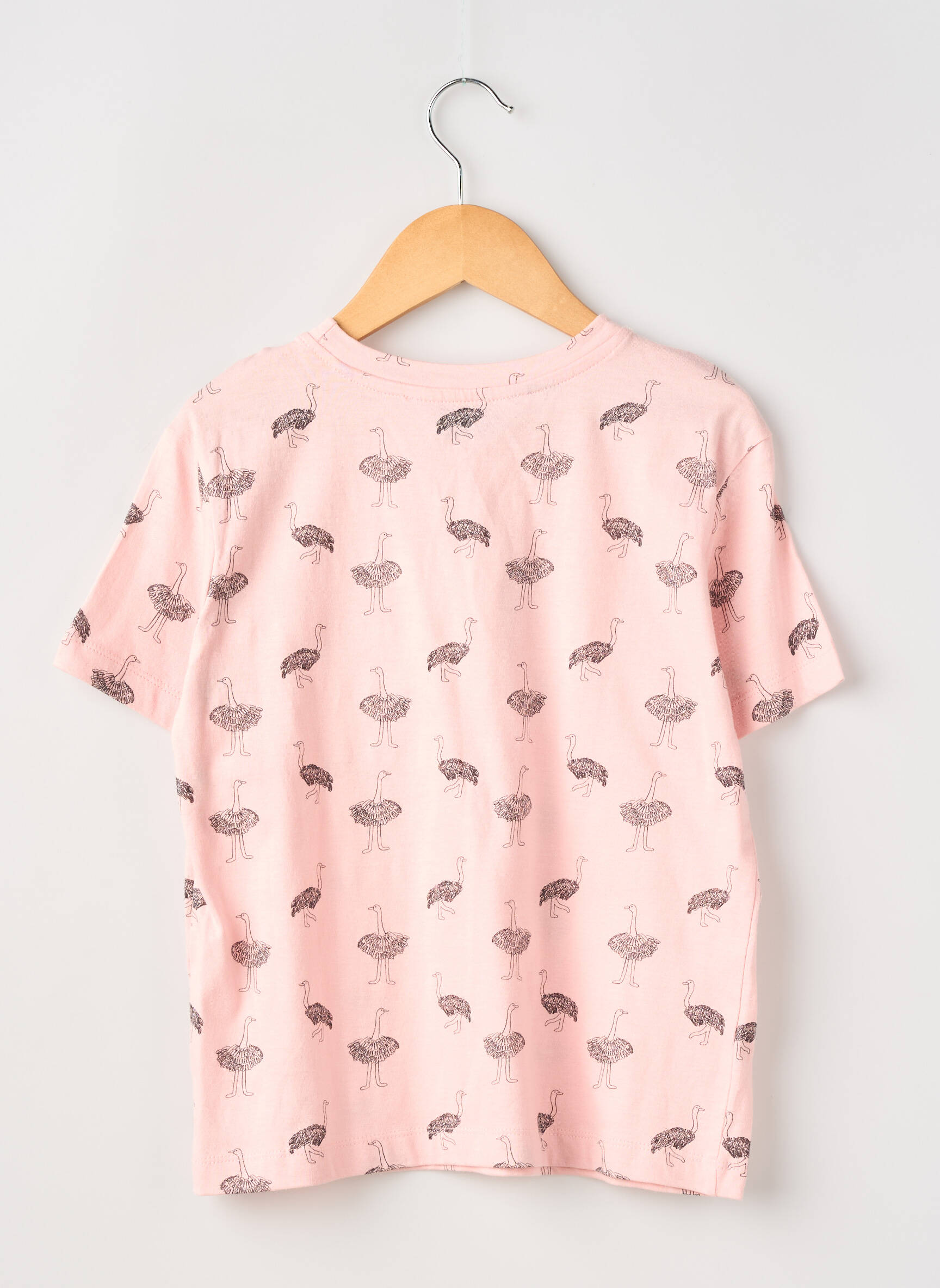 T-shirt coupe cintrée manches courtes rose COMPAÑIA FANTASTICA fille