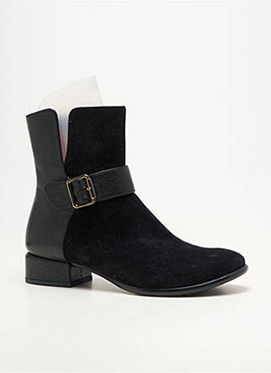 Bottines/boots talon bas talon plat jusqu'à 3cm noir CHIE MIHARA femme