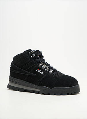 Baskets bout rond bout rond noir FILA homme