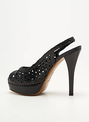 Escarpins fermeture boucle(s) talon haut de 10cm et plus noir STEPHANE KELIAN femme