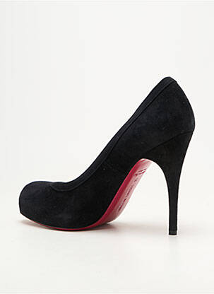 Escarpins talon aiguille talon haut de 10cm et plus noir LUCIANO PADOVAN femme