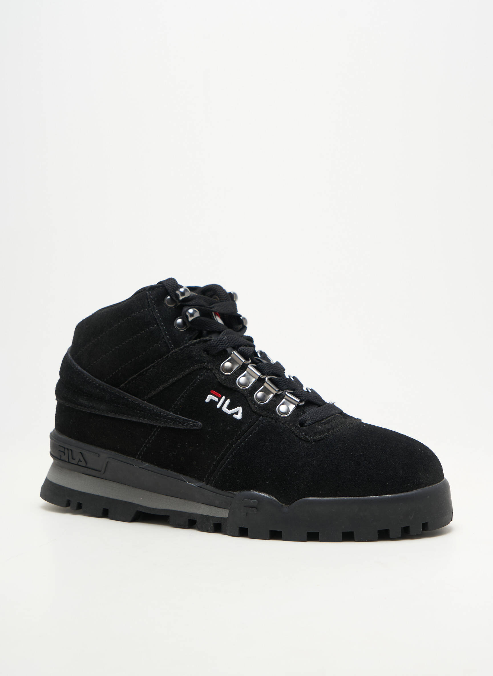 Baskets bout rond bout rond noir FILA homme