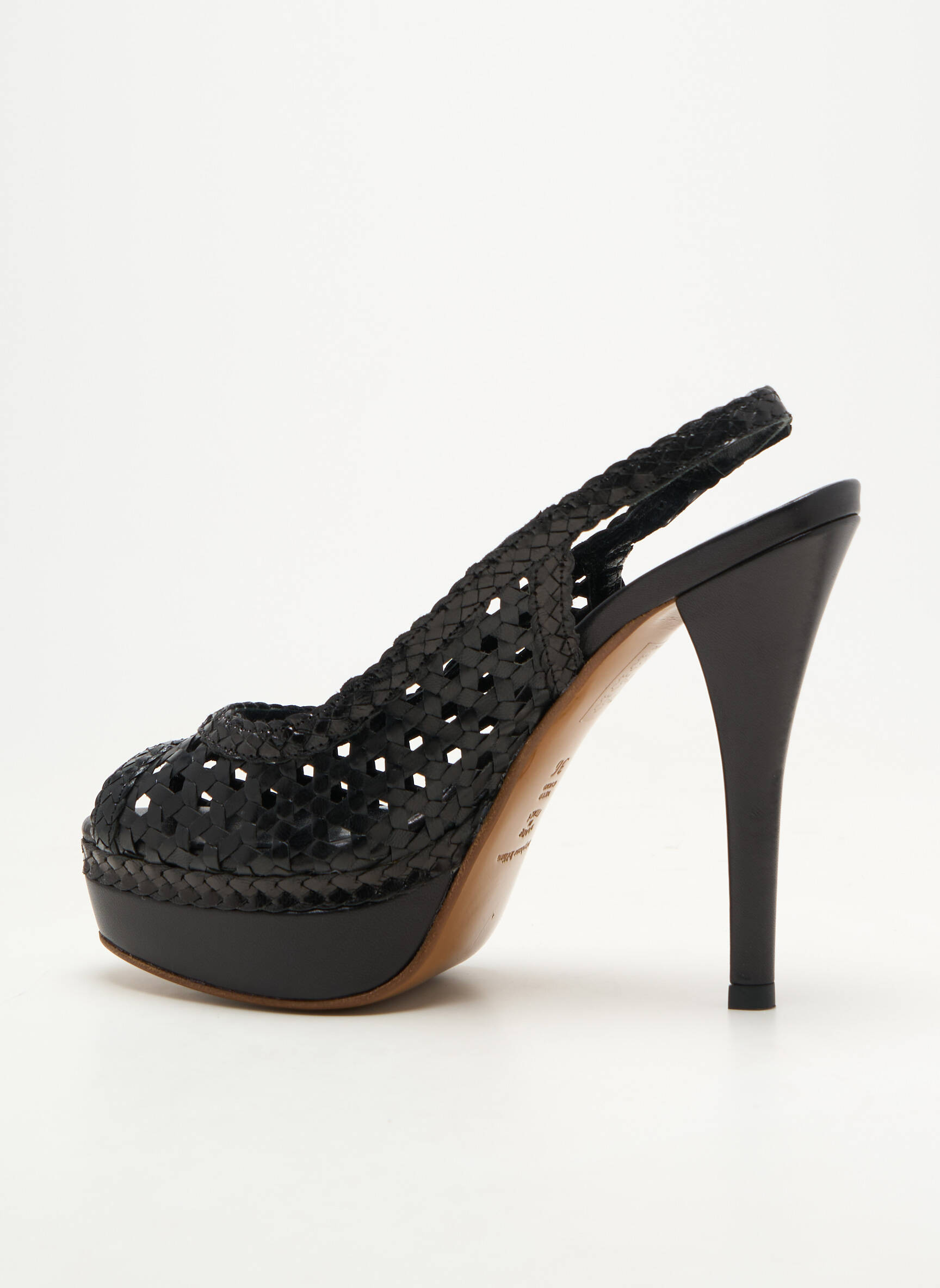 Escarpins fermeture boucle(s) talon haut de 10cm et plus noir STEPHANE KELIAN femme