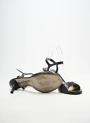 Sandales/nu pieds fermeture boucle(s) talon de 7 à 9cm noir STEPHANE KELIAN femme