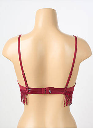 Soutien-gorge broderie haut soutien-gorge emboitant rouge SIMONE PERELE femme