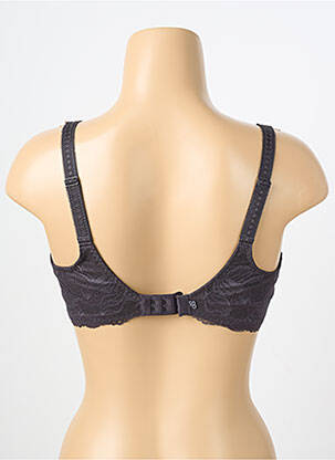 Soutien-gorge tissage dentelle haut soutien-gorge emboitant gris SIMONE PERELE femme