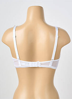 Soutien-gorge broderie haut soutien-gorge emboitant blanc SIMONE PERELE femme