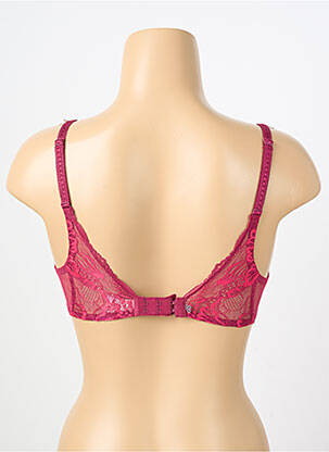 Soutien-gorge effet matière satinée haut soutien-gorge balconnet violet SIMONE PERELE femme