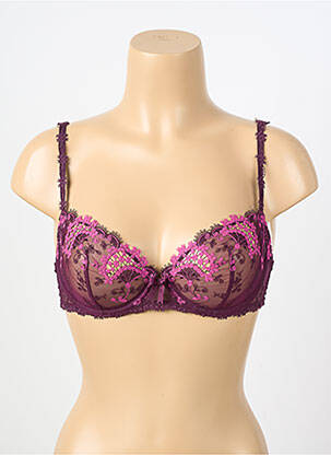 Soutien-gorge broderie violet SIMONE PERELE femme