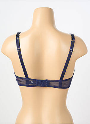 Soutien-gorge légère et transparente haut soutien-gorge emboitant bleu IMPLICITE femme