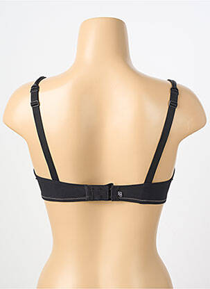 Soutien-gorge effet matière satinée haut soutien-gorge balconnet noir SIMONE PERELE femme