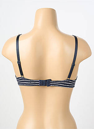 Soutien-gorge effet matière satinée haut soutien-gorge emboitant bleu PASSIONATA femme
