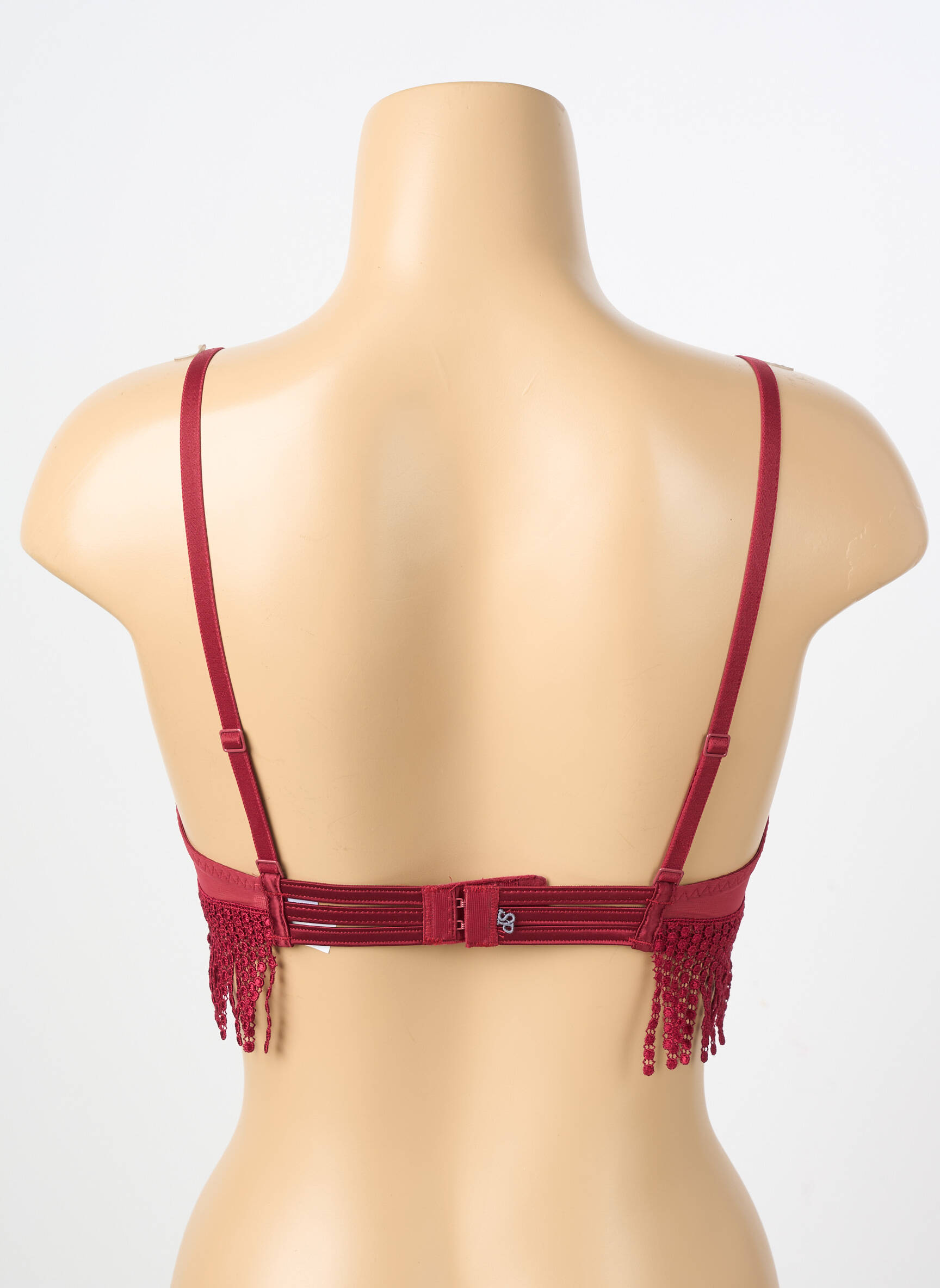 Soutien-gorge broderie haut soutien-gorge emboitant rouge SIMONE PERELE femme