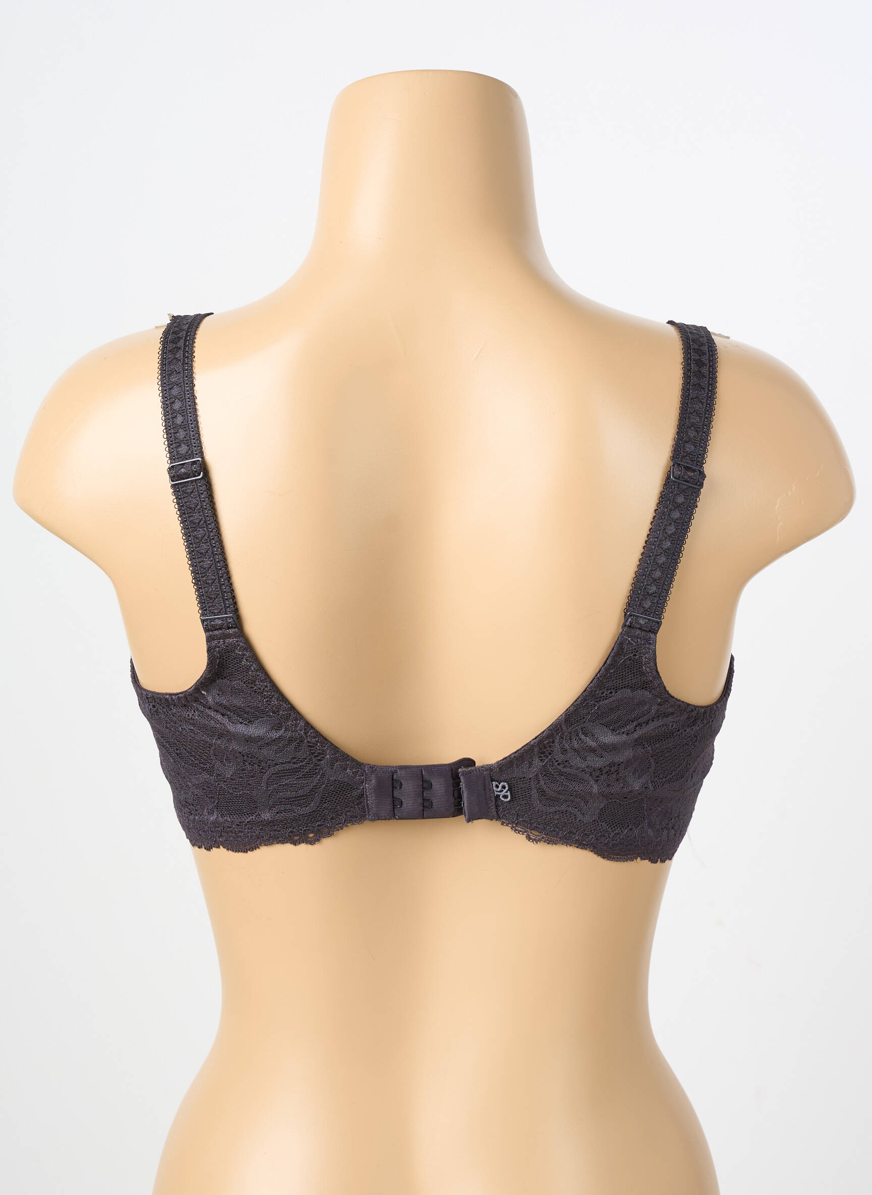 Soutien-gorge tissage dentelle haut soutien-gorge emboitant gris SIMONE PERELE femme