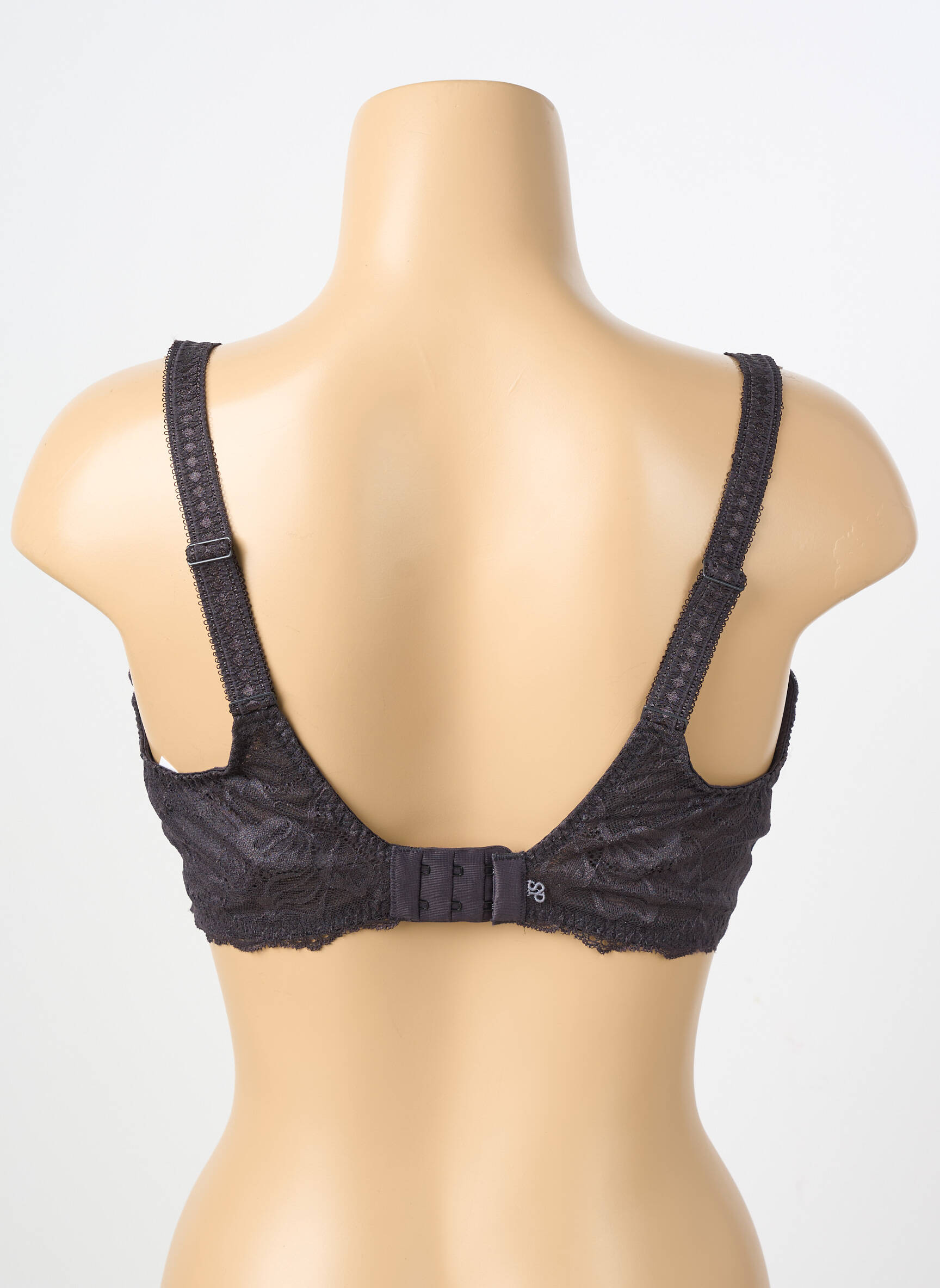 Soutien-gorge tissage dentelle haut soutien-gorge emboitant gris SIMONE PERELE femme