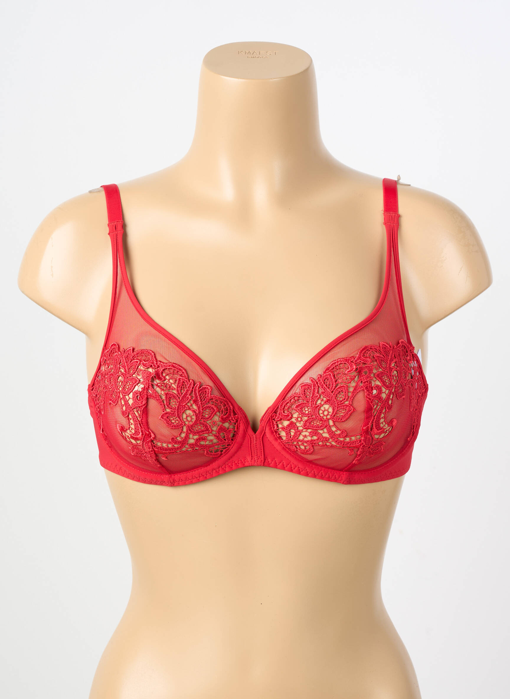 Soutien-gorge haut soutien-gorge emboitant haut soutien-gorge emboitant rouge SIMONE PERELE femme