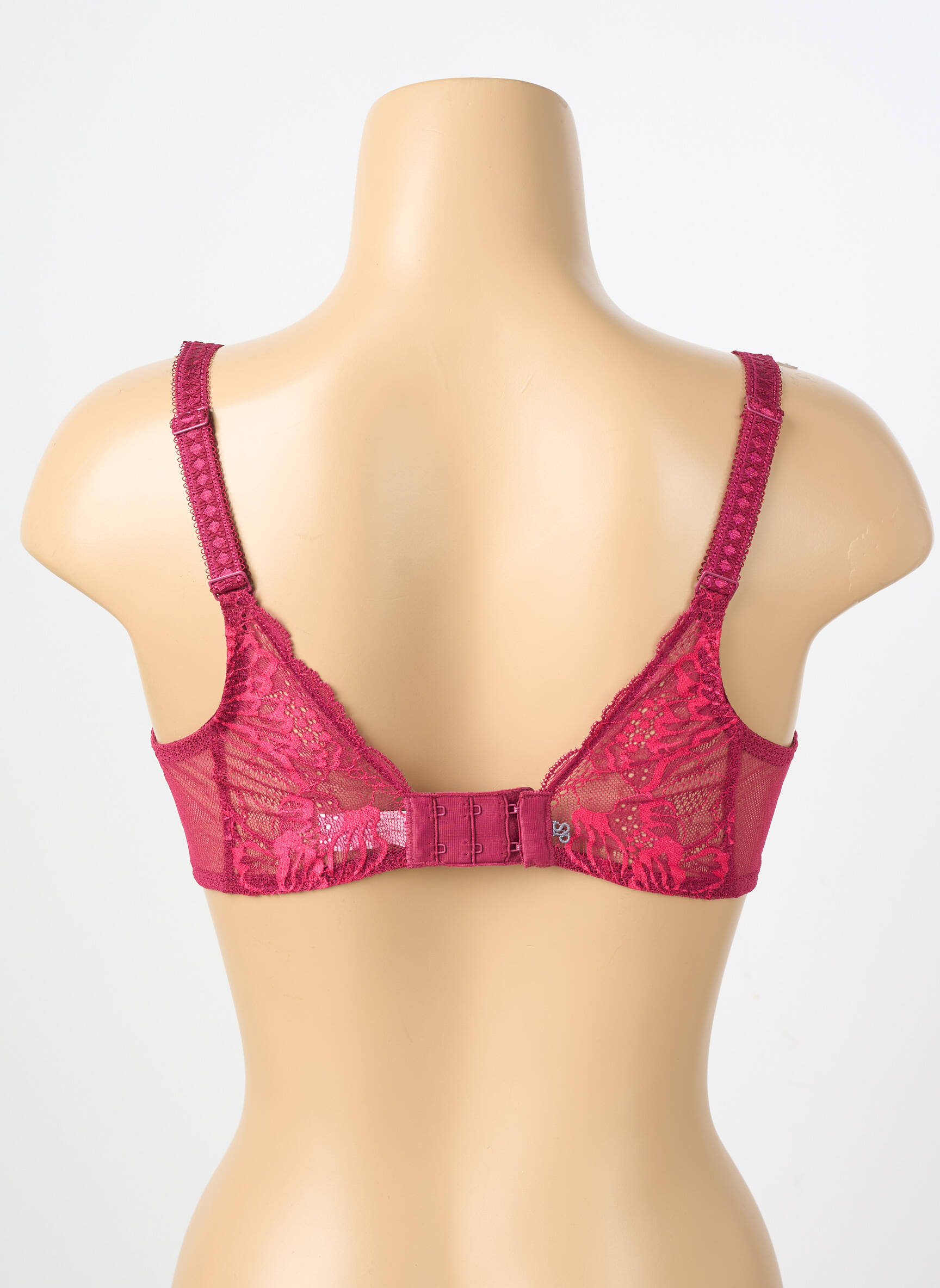 Soutien-gorge effet matière satinée haut soutien-gorge balconnet violet SIMONE PERELE femme