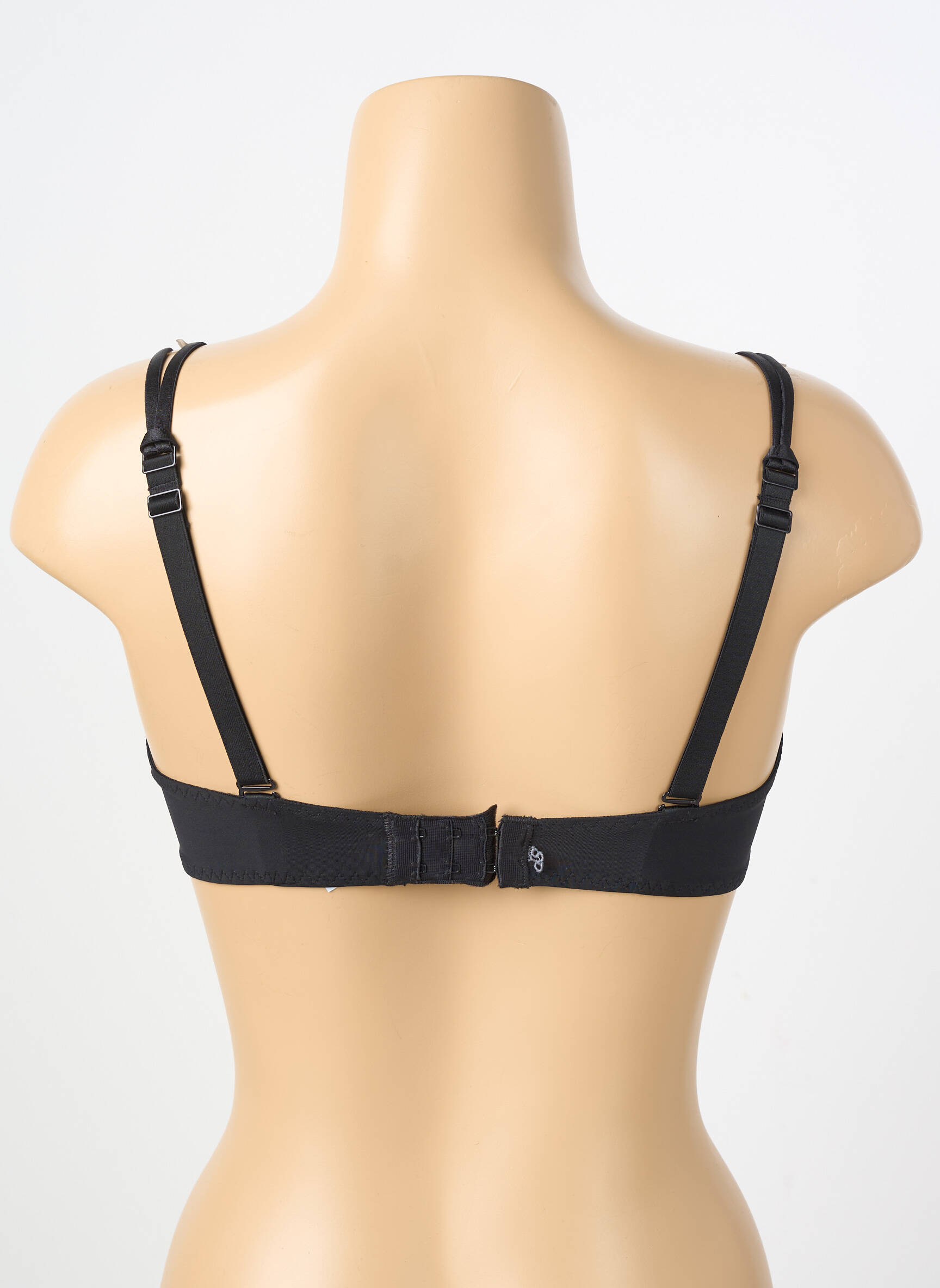Soutien-gorge effet matière satinée haut soutien-gorge balconnet noir SIMONE PERELE femme