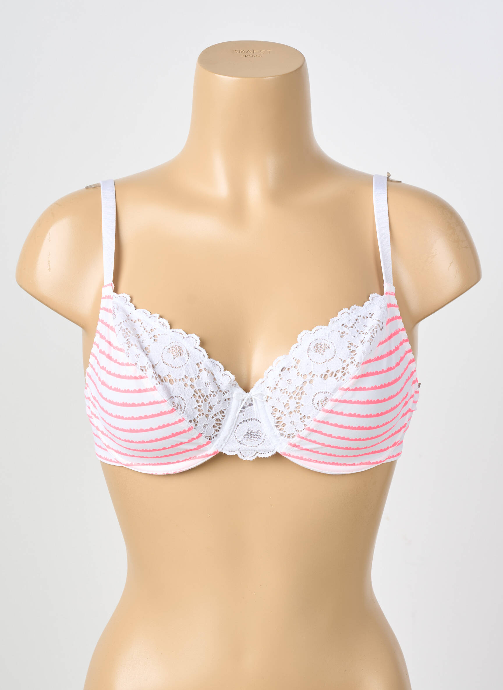 Soutien-gorge tissage dentelle haut soutien-gorge emboitant blanc PASSIONATA femme