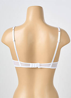 Soutien-gorge effet matière satinée haut soutien-gorge moulé blanc PASSIONATA femme