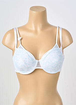 Soutien-gorge effet matière satinée haut soutien-gorge moulé blanc PASSIONATA femme