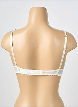 Soutien-gorge effet matière satinée haut soutien-gorge push-up blanc PASSIONATA femme