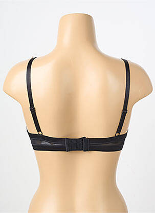 Soutien-gorge effet matière satinée haut soutien-gorge push-up noir PASSIONATA femme