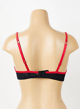 Soutien-gorge effet matière satinée haut soutien-gorge push-up noir PASSIONATA femme