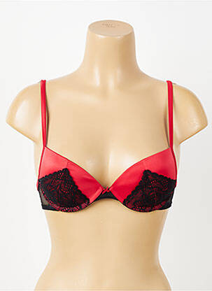 Soutien-gorge effet matière satinée haut soutien-gorge push-up noir PASSIONATA femme