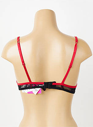 Soutien-gorge effet matière satinée haut soutien-gorge push-up noir PASSIONATA femme