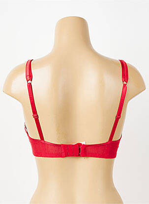 Soutien-gorge effet matière satinée haut soutien-gorge avec mousse de rembourrage amovible rouge PASSIONATA femme
