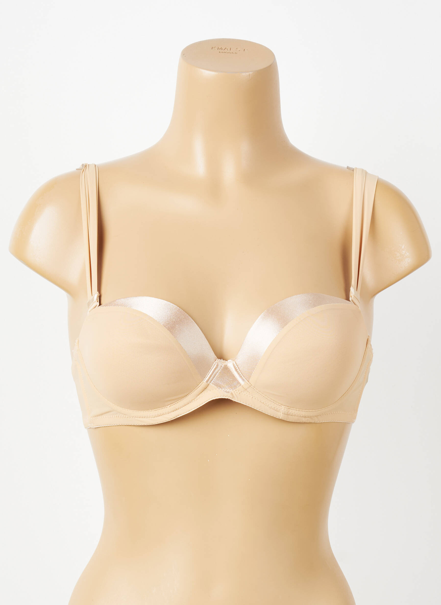 Soutien-gorge effet matière satinée haut soutien-gorge balconnet chair IMPLICITE femme