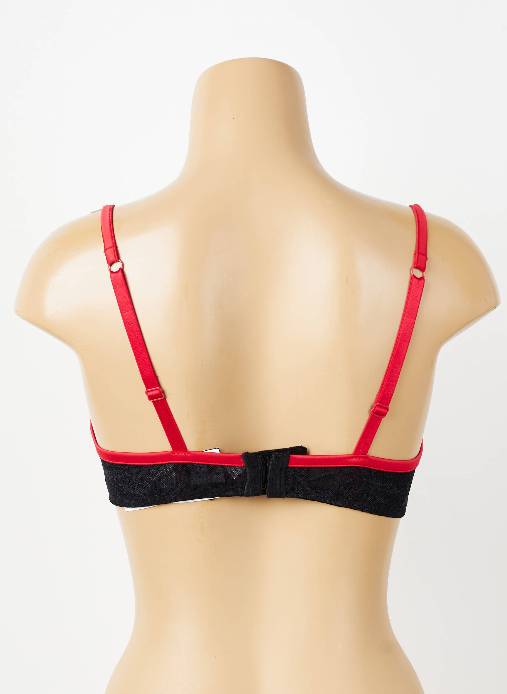 Soutien-gorge effet matière satinée haut soutien-gorge push-up noir PASSIONATA femme