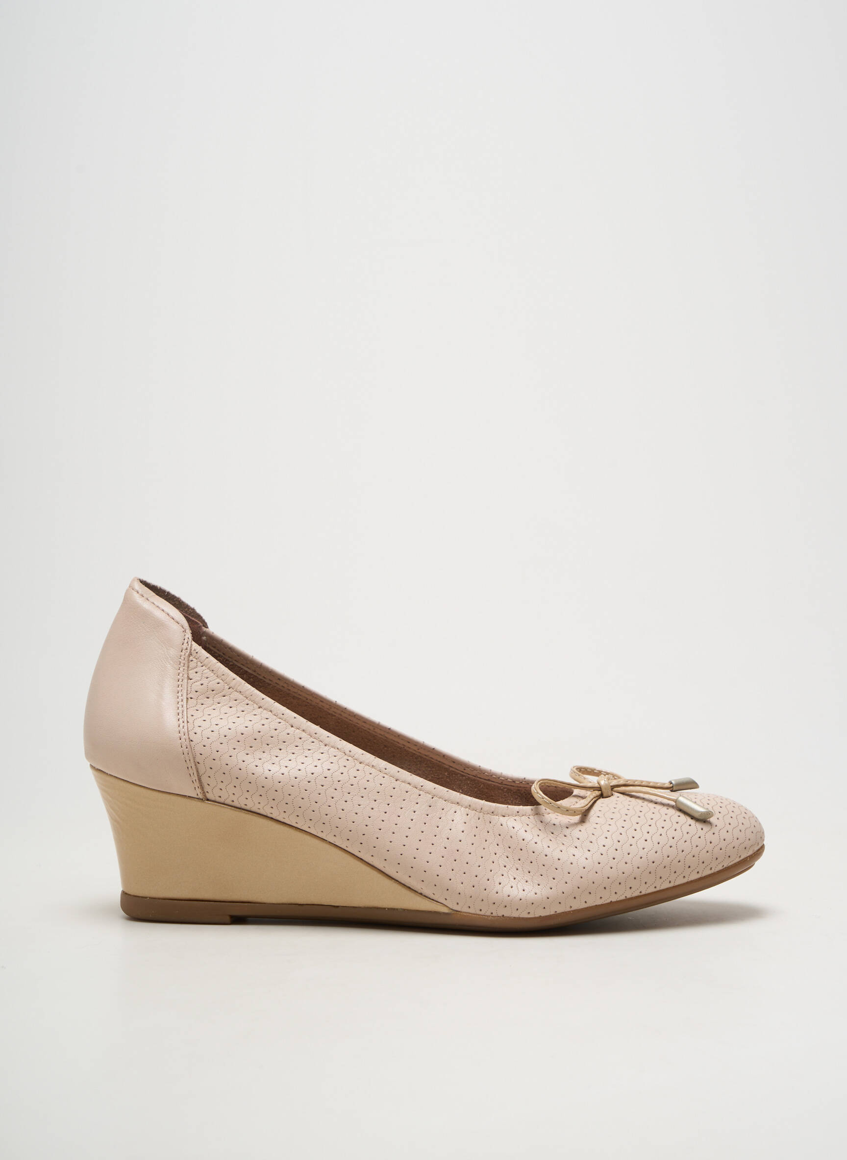 Escarpins matière lisse talon de 4 à 6cm beige SABRINAS femme