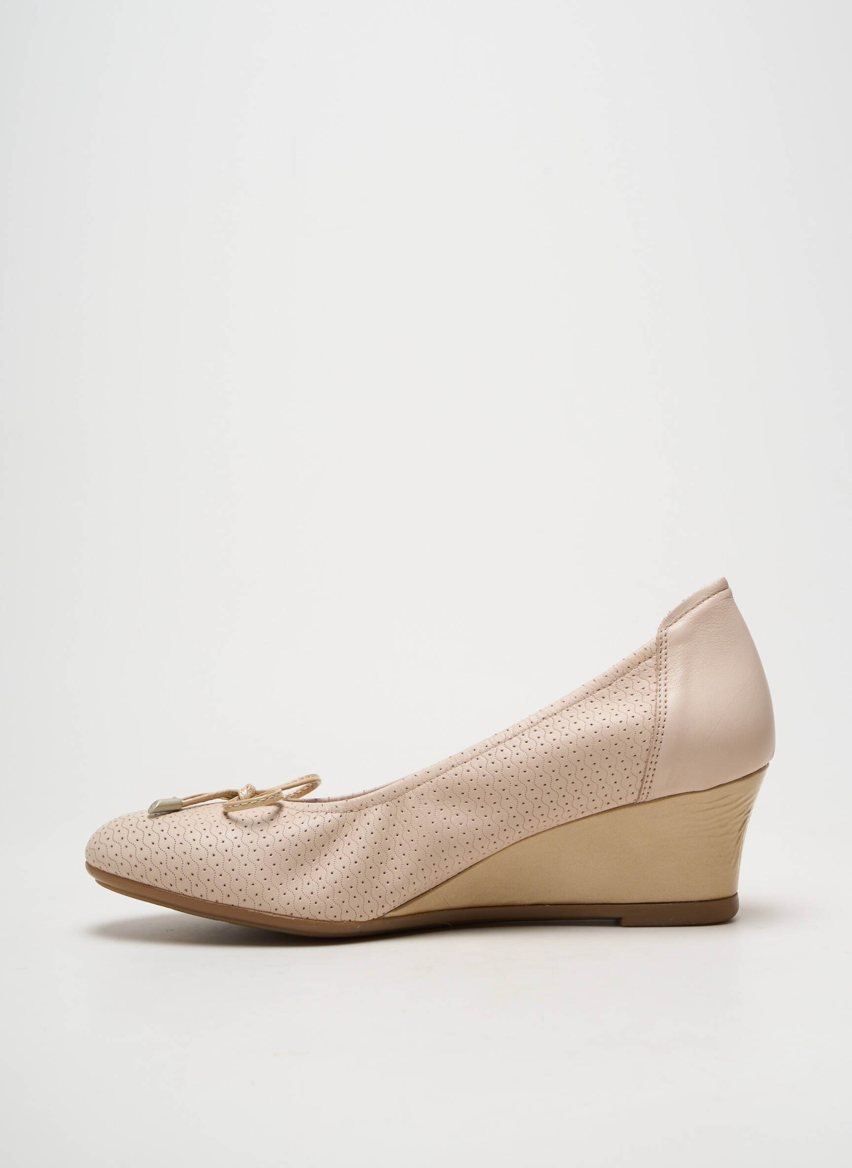 Escarpins matière lisse talon de 4 à 6cm beige SABRINAS femme