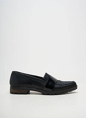 Mocassins matière lisse talon plat jusqu'à 3cm noir AXELL femme