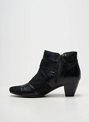 Bottines/boots matière lisse talon de 4 à 6cm noir ARIMA femme