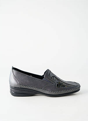 Mocassins matière lisse talon plat jusqu'à 3cm noir ARIMA femme