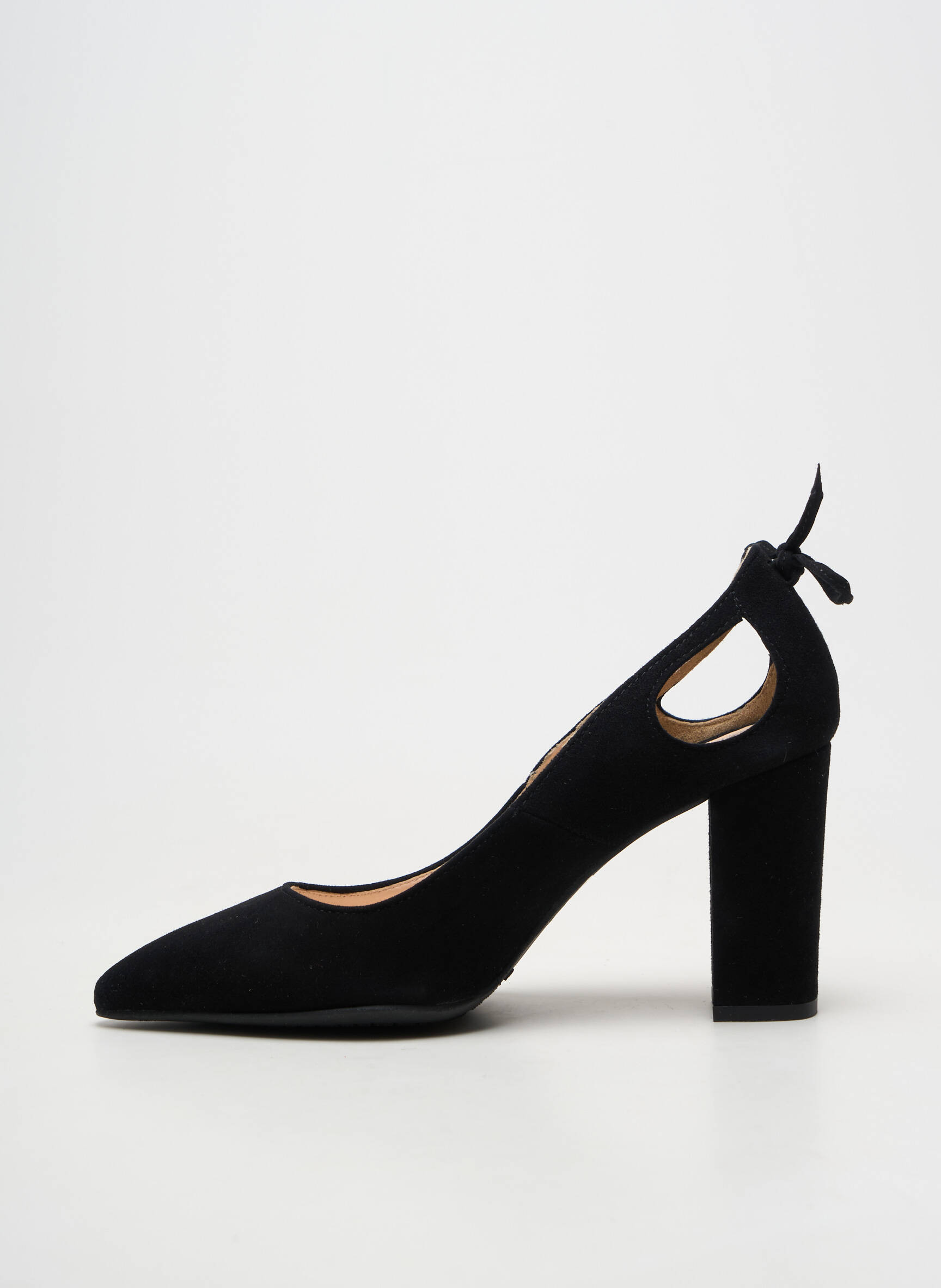 Escarpins bout pointu talon de 7 à 9cm noir REBELLES femme