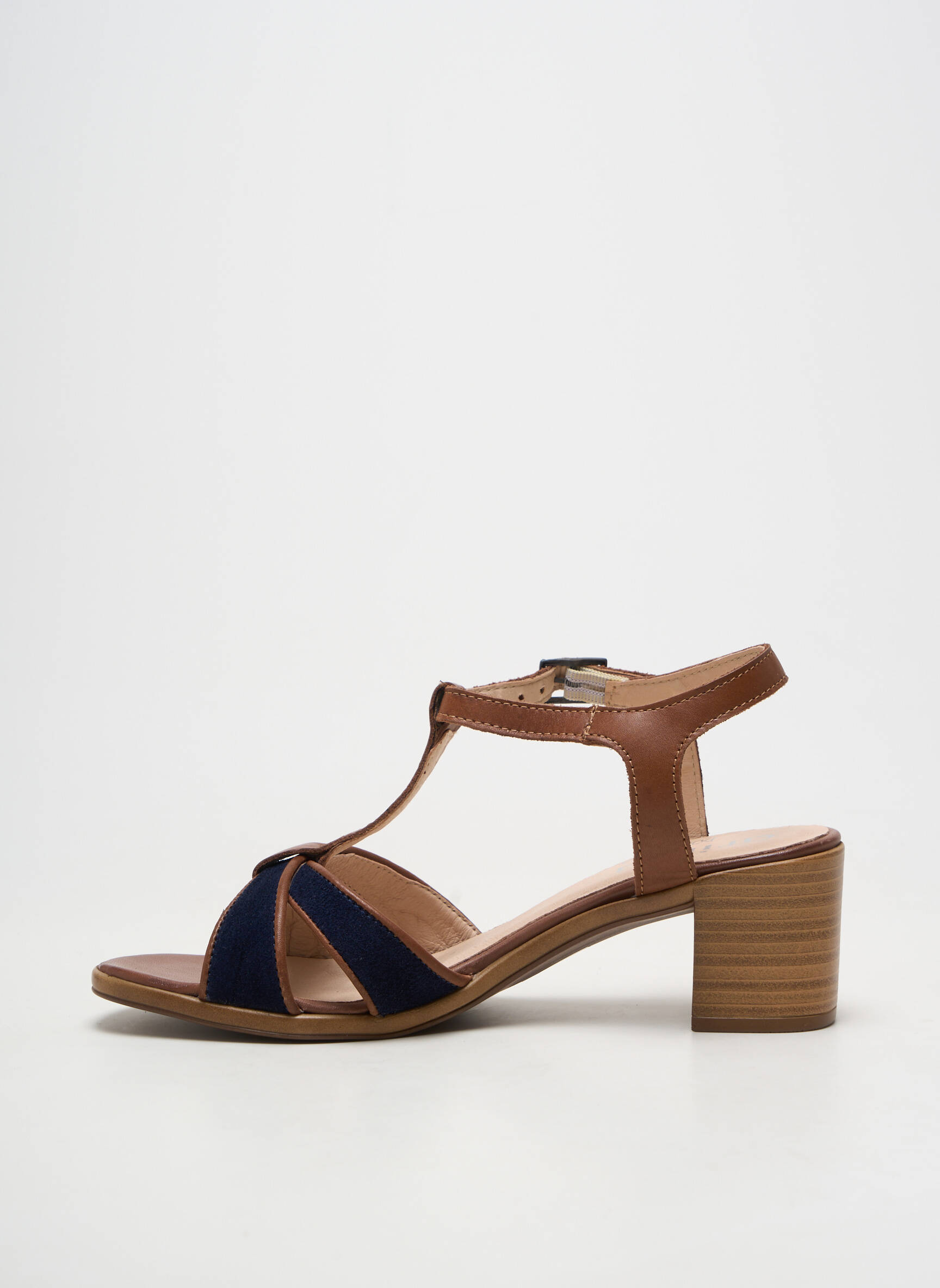 Sandales/nu pieds fermeture boucle(s) talon de 4 à 6cm marron ARIMA femme
