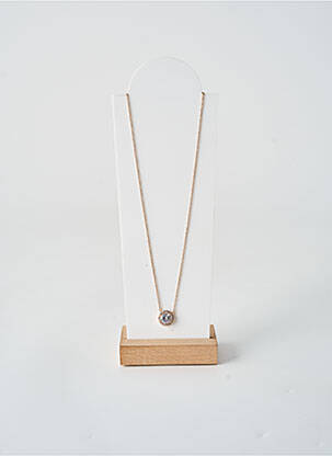 Collier ornement oxyde de zirconium or TATA GISELE femme