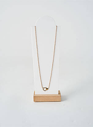 Collier fermeture fermoir mousqueton or TATA GISELE femme