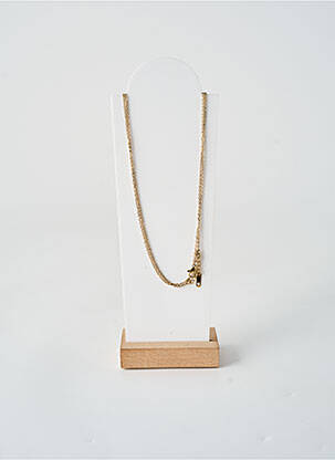 Collier fermeture fermoir mousqueton or TATA GISELE femme