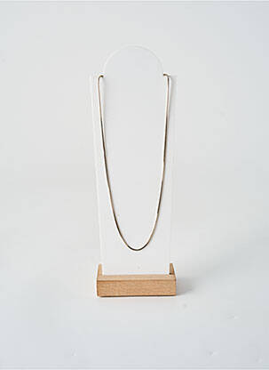 Collier fermeture fermoir mousqueton argent TATA GISELE femme