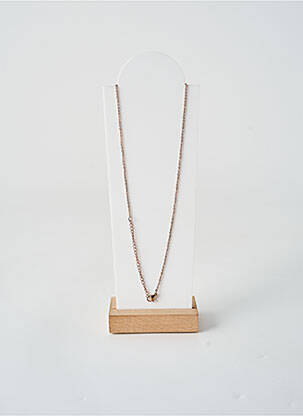 Collier fermeture fermoir mousqueton or TATA GISELE femme