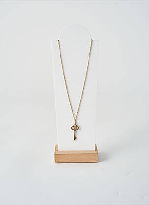 Collier fermeture fermoir mousqueton or TATA GISELE femme