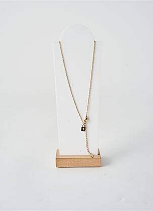 Collier fermeture fermoir mousqueton or TATA GISELE femme