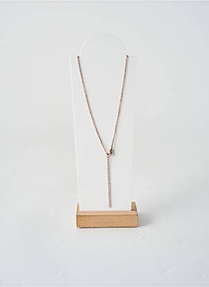 Collier fermeture fermoir mousqueton or TATA GISELE femme