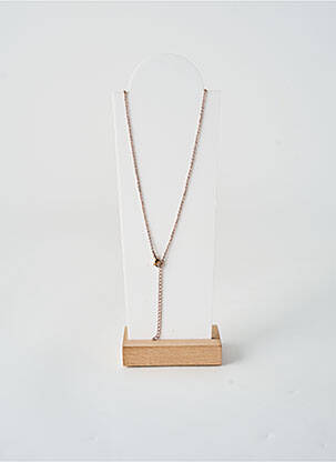 Collier fermeture fermoir mousqueton or TATA GISELE femme
