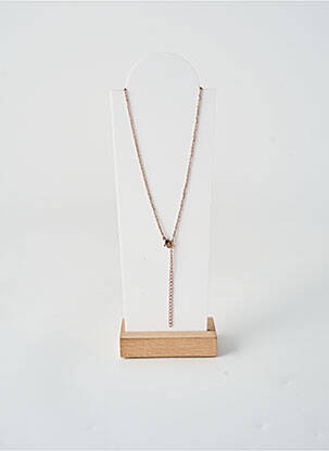 Collier fermeture fermoir mousqueton or TATA GISELE femme